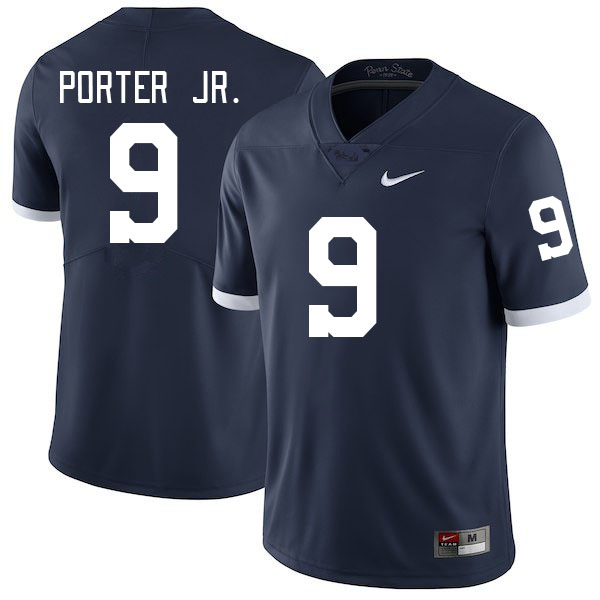 Penn State Nittany Lions #9 Joey Porter Jr. College Football Jerseys Stitched Sale-Retro